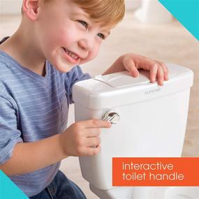 img 2 attached to 🚽 White Summer Infant My Size Potty - Realistic Adult-Like Potty Training Toilet - Convenient to Clean and Empty