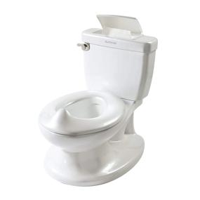 img 4 attached to 🚽 White Summer Infant My Size Potty - Realistic Adult-Like Potty Training Toilet - Convenient to Clean and Empty