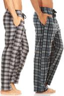 👖 daresay microfleece pajama lounge pants with pockets - men's sleepwear and loungewear logo