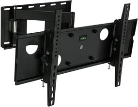 img 4 attached to 📺 MOUNT-IT! Full Motion Articulating TV Wall Mount - Supports 32" to 65" Displays, 165 lbs Capacity - Mounting Bracket for Flat Screen, LCD, LED, OLED, Plasma TVs - VESA Compatible 200x200 to 600x400 (BLACK)