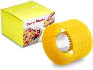 corn cob stripper peeler cutter- effortless kernels removal kitchen gadget set & thresher tool- 1pc/box logo