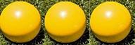 🟡 epco bocce yellow pallinos - 3 pack (2 of 4): high-quality bocce ball accessories for improved gameplay логотип