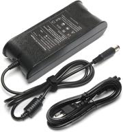 🔌 vanzer charger ac adapter for dell latitude e4300 e4310 e5400 e5410 e5500 e5510 e6420 e6400 dell inspiron 11 13 14z 14r 15r 17, compatible with p/n pa10 pa-1900-02d, including power cord logo