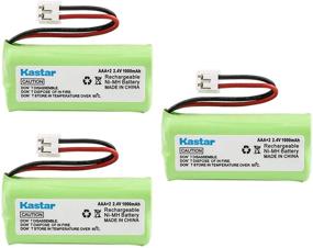 img 4 attached to 🔋 Kastar Replacement 3-Pack for Vtech 8300 / BATT-6010 / BT18433 / BT184342 / BT28433 / BT284342 / 80-1326-00-00 / 80-1330-01-00 / 89-1335-00-00 / 89-1339-01 / 89-1344-01 / AT3201 / TL86009