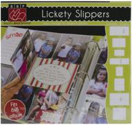 bazzill 8x8 lickety slipper refills pack - crazy assortment #1, set of 10 logo