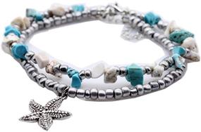 img 1 attached to Stunning European American Starfish Jewelry for Girls - Cross Border Explosion Collection