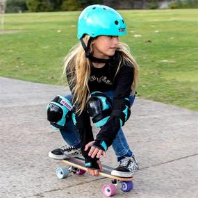 img 1 attached to 🚲 Wipeout Dry Erase Kids Helmet: The Perfect Gear for Bike, Skate, and Scooter Adventures