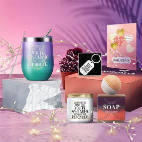 img 2 attached to 🎁 Show Your Love with the Perfect Birthday Gifts Set for Women: Funny Relaxing Spa Gifts, Gift Basket for Her, Mom, Sister, and Best Friends!