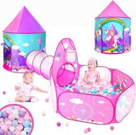 🏰 magical playhouse drawing unicorn princess basketball delights kids of all ages logo
