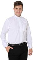 👔 ivyrobes tab collar sleeves: high-quality men's clergy necksize shirts! logo