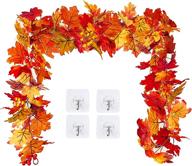 souarts garland hanging thanksgiving fireplace logo