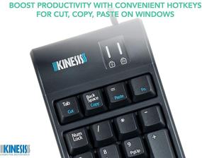 img 1 attached to 💻 Enhance Your Computing Experience with KINESIS Freestyle2 Numeric Keypad for PCs