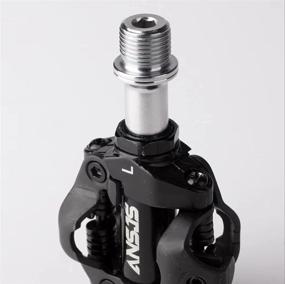 img 1 attached to 🚴 MDEAN ANSJS MTB Pedals: Lightweight Aluminum Alloy Clipless Pedals for Cycling Enthusiasts