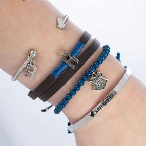 img 1 attached to Harry Potter Ravenclaw Bracelet Set