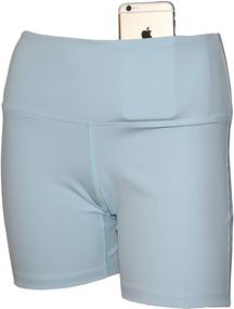 img 4 attached to Private Island Hidden Pocket Shorts Women's Clothing for Swimsuits & Cover Ups