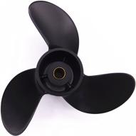 🚀 high-quality 7.8x8 aluminium alloy propeller: tohatsu/nissan, mercury mariner, evinrude johnson omc brp - 4hp 5hp 6hp logo