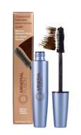 💧 mineral fusion waterproof mascara cliff - long-lasting definition and volume, 0.57 oz logo