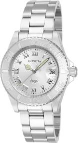 img 3 attached to 👼 Elegant and Refined: Invicta Women's 14320 Angel Swiss Quartz Silver Watch