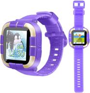 boys，abs stopwatch pedometer designed （purple） logo