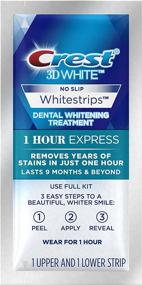 img 1 attached to 🦷 Crest 3D White Professional Effects Whitestrips Dental Teeth Whitening Kit - 20 Treatments + BONUS 1 Hour Express Whitening Strips, 2 Treatments