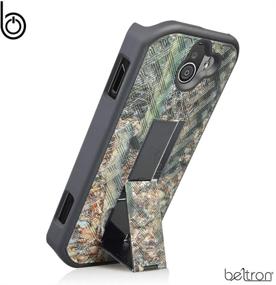 img 1 attached to BELTRON Kyocera DuraForce Pro 2 Camo Case with Belt Clip Holster - Heavy Duty Slim Shell Combo for Verizon Wireless E6900 E6910 E6920 Duraforce Pro-2 Limited Edition Camouflage