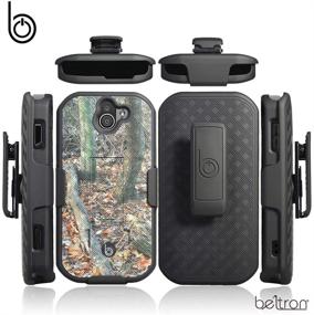 img 2 attached to BELTRON Kyocera DuraForce Pro 2 Camo Case with Belt Clip Holster - Heavy Duty Slim Shell Combo for Verizon Wireless E6900 E6910 E6920 Duraforce Pro-2 Limited Edition Camouflage