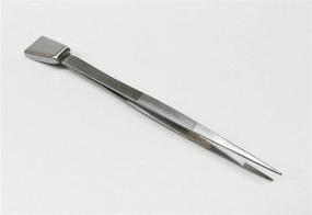 img 2 attached to 💎 Precision JTS Diamond Tweezer: Ideal Tool for Stones & Bead Work with Scoop & Shovel End | Gemologist Tweezers