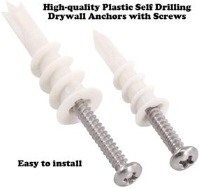 img 1 attached to 🛠️ Enhance Your DIY Projects with the Hilitchi Plastic Drilling Hollow Wall Assortment