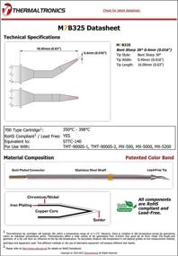 img 1 attached to 🔧 Thermaltronics M7B325: Reliable Interchangeable Metcal STTC 140 Soldering Tool