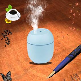 img 2 attached to Wtiaw Humidifier Purifier Ultra Quiet Humidifier Blue