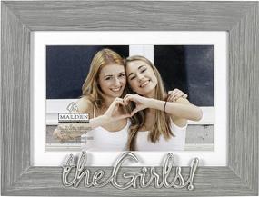 img 4 attached to Enhance your Memories with the Malden International Designs Expressions Silver Picture Frame