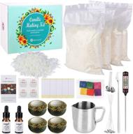 🕯️ complete diy candle making kit for adults - genround candle making supplies with soy wax, pot, wick, dye - halloween edition with fragrance, tin can, spoon, thermometer logo