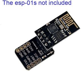 img 1 attached to DIYmall ESP8266 ESP-01 Breakout Board ESP-01S Breadboard Adapter PCB Board Pack of 5pcs - Serial WiFi Transceiver Module