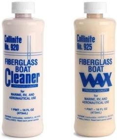 img 3 attached to 🚤 Набор самый лучший Cleaner & Wax Ultimate Collinite 920 для стеклопластиковых лодок и 925 для стеклопластиковых лодок: Беспрецедентная очистка и долговременная защита воском для вашей лодки!