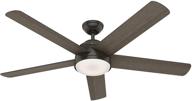 🔨 hunter fan co. 59485 romulus ceiling fan, 60", with noble bronze finish logo