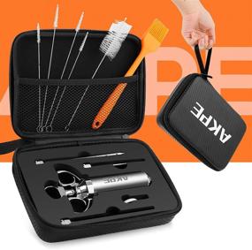 img 3 attached to 🍖 AKPE Meat Injector: Stainless Steel Syringe for Flavorful BBQ Grill and Turkey, 2 oz with 3 Needles - Easy to Use and Clean (Includes Case)