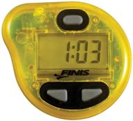 finis tempo trainer pro audible metronome pacing device for enhanced performance, vibrant yellow/black design, small-sized логотип