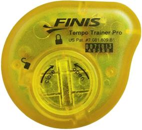 img 3 attached to FINIS Tempo Trainer Pro Audible Metronome Pacing Device for Enhanced Performance, Vibrant Yellow/Black Design, Small-Sized