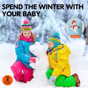 img 1 attached to ❄️ Vgo 3-5 Y/O Kids Winter Gloves - Waterproof & 3M Lined (GA2447FW/GA2449FW): Keep Your Child Warm & Dry!