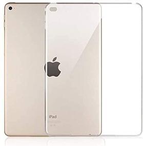 img 4 attached to Ipad Air II TPU Bumper Case - Crystal Clear Ultra-Thin Protective Cover for 9.7 inch iPad Air 2