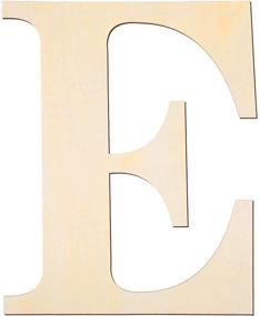 img 4 attached to Unfinished Wooden Letters Decoration Painting Crafting for Woodcrafts