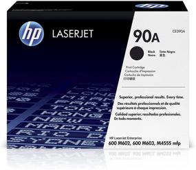 img 4 attached to 🖨️ High Performance HP 90A Black Toner Cartridge - CE390A