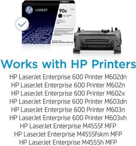 img 3 attached to 🖨️ High Performance HP 90A Black Toner Cartridge - CE390A