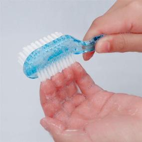img 2 attached to Fingernail Bristles Cleaning Brushes Scrubber