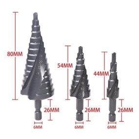 img 2 attached to Atoplee Nitriding Black Spiral Fluted