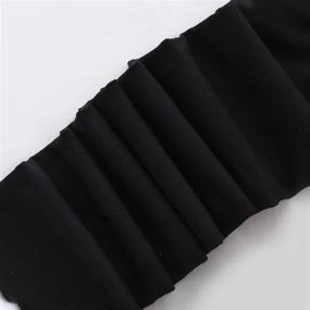 img 2 attached to 👧 Microfiber Pantyhose Leggings for Girls - Stylish Girls' Clothing Leggings