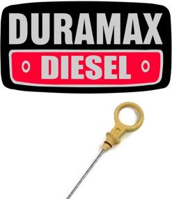 img 2 attached to APSG Engine Oil Dipstick for GM Silverado/Sierra HD 6.6L Duramax Diesel V8 (Part Number: 97287502) - Accurate Oil Level Check