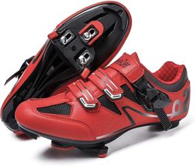 img 1 attached to 🚴 Unisex Road Bike Cycling Shoes with SPD and Delta Cleats: Ideal for Indoor Peloton and Outdoor Cycling