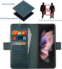 img 2 attached to KEZiHOME Samsung Galaxy Z Fold 3 5G Case Cell Phones & Accessories