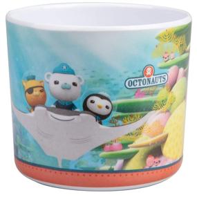 img 1 attached to 🍽️ Octonauts Mealtime Feeding Set for Kids and Toddlers - Plate, Bowl, Cup, Fork and Spoon Utensil Flatware - Durable, Dishwasher Safe, BPA Free
